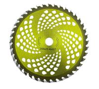 PZBbexsMF Sostituzione attrezzo da Giardino per Tosaerba da 40T, Taglio da 255 mm x 25,4 mm, Compatibile con Tosaerba a 40 Denti