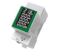 PZEM-008 1pc/2pc Contatore di energia di potenza su guida Din Elettronico Kwh Meter Wattmetro Multi Digital Amperometro Voltmetro AC 50-300V 100A(2pc)