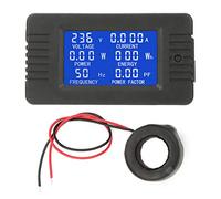 PZEM 022 Display digitale LCD Pannello di alimentazione Tester digitale Display digitale Amperometro Voltmetro Multimetro con trasformatore di corrente diviso Misuratore di monitoraggio batteria