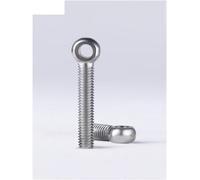 PZEOB Bulloni a occhiello di sollevamento Bulloni a occhiello per spalla Swing Bullone di sollevamento M5 M6 M8 M10 M12 Fisheye Eye Slip Hole Vite Anello Link Bullone di sollevamento Dado ad occhio