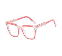 PZEOB occhiali protettivi Retro Eyewear Frames Quadrato Anti-blu Luce Occhiali Cornici con lenti Occhiali Cornici Occhiali Cat Eye Occhiali Scelte multiple abbinamento perfetto