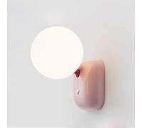 PZEOB Prononi murali in Resina Apparecchi per Lampada da Parete Small Wall Sconce Light Lampada a Parete a 3 Colori lampade da Bagno Lampade per vanità