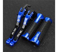 PZGRHWRWD Leva freno frizione moto GSX-R750 K6 K7 K8 K9 K10 per SUZUKI GSXR750 GSXR 750 2006 2007 2008 2009 2010 Estremità manopole manubrio(Blue 9)