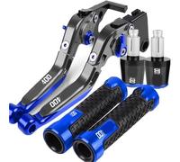 PZGRHWRWD Leva freno frizione motocicletta manopole manubrio estremità per Kawasaki ZXR400 ZXR 400 tutti gli anni 1990-1995 1996 1997 1998 1999 2000-2003(Blue 1)