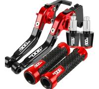 PZGRHWRWD Leve freno frizione CNC per motocicletta, manopole manubrio, estremità per Kawasaki Z900RS Z 900 RS 900rs 2018 2019 2020(Red 1)