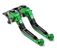 PZGRHWRWD Per YAMAHA VMAX V-MAX 2009-2016 Leva frizione Leva freno Set Leve manubrio pieghevoli regolabili Accessori moto Ricambi(Green 1)