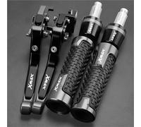 PZGRHWRWD Per Yamaha XMAX300 XMAX X-MAX 300 2017-2020 2021 2022 2023 2024 Tutti gli anni Leva freno frizione Maniglia Manopole Estremità(Gray 1)