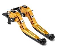 PZGRHWRWD Per YAMAHA XSR700 ABS 2016-2022 Leva frizione Leva freno Set Leve manubrio pieghevoli regolabili Accessori moto Ricambi(Gold 4)