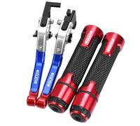 PZGRHWRWD PER Yamaha XSR900ABS Leva freno frizione regolabile 7/8" 22MM Manopole Moto XSR xsr 900 ABS 2016-2020 2019 2018 2017(Red 7)