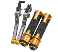 PZGRHWRWD PER Yamaha XSR900ABS Leva freno frizione regolabile 7/8" 22MM Manopole Moto XSR xsr 900 ABS 2016-2020 2019 2018 2017(Gold 3)