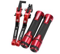 PZGRHWRWD PER Yamaha XSR900ABS Leva freno frizione regolabile 7/8" 22MM Manopole Moto XSR xsr 900 ABS 2016-2020 2019 2018 2017(Red 1)