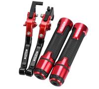 PZGRHWRWD PER Yamaha XSR900ABS Leva freno frizione regolabile 7/8" 22MM Manopole Moto XSR xsr 900 ABS 2016-2020 2019 2018 2017(Red 6)