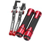 PZGRHWRWD PER Yamaha XSR900ABS Leva freno frizione regolabile 7/8" 22MM Manopole Moto XSR xsr 900 ABS 2016-2020 2019 2018 2017(Red 3)