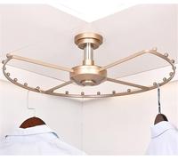 PZJDFDC Appendiabiti, Gruccia Girevole, Gruccia Con Angoli Arrotondati, Supporto Girevole In Acciaio Inox, Asta Appendiabiti Montata Nella Parte Superiore, Capacità Di Carico Di 30 Kg(520mm)