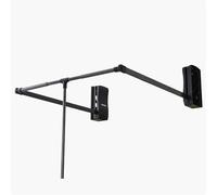 PZJDFDC Asta Estensibile Per Guardaroba - Appendiabiti Estraibile, Asta Appendiabiti Per Armadio, Capacità Di Carico 25 Kg, Porta Pantaloni Regolabile Multifunzionale(92-125cm)