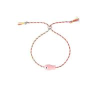 PZKQSAC Braccialetto da donna con ciondolo a forma di pesce, stile bohémien, regolabile, hawaiano, da surfista, colorato, con pesci Enanel, accessorio per l'estate e la spiaggia, Medium, Lega di