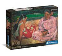 Clementoni Puzzle 1000 pezzi Museum Collection Femmes de Tahiti di Gauguin, 70x50 cm, con poster