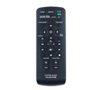 PZL RM-AMU009 RMAMU009 Telecomando di ricambio per Sony Audio Stereo System Mini Hi-Fi Component CMT-FX300i CMT-CX4iP CMT-CX5BiP CMT-FX350i CMT-BX20i CMT-HX50BTR CMT-BX50BTi CMT-HX35R CMT-CX5iP