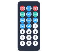 PZL Telecomando di ricambio per Rockville Dual 15" Karaoke Machine RPG2X15, per Gemini AS-15BLU-PK, per Acoustic AA15LBS AA15BT AA8B, per Pyle PPHP1249KT PPHP82SM PS65ACT PPHP122SM PPHP152SM