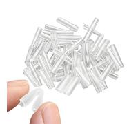 Pzmjwkyn Tubi per innesto di Piante | Utensile Antistrappo per Riparazione 100 Pezzi per Fusti Rotti | Manicotto per Innesti - per Orto Giardino Fiori Piante Arbusti Interno Esterno
