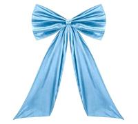PZOFERLIN Decorazione a Fiocco Decorazione con Fiocco Grande for Decorazioni da Parete, for Feste, Matrimoni, Foto, Multicolore, 105x6,5x5 cm(Sky Blue)