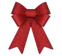 PZOFERLIN Decorazione a Fiocco Decorazione con Fiocco Grande Multicolore for Decorazioni da Appendere Fai da Te for Matrimoni di Natale, Feste di Capodanno(Red)