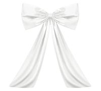 PZOFERLIN Decorazione a Fiocco Decorazione con Fiocco Grande Multicolore for la Decorazione della Parete della Stanza della Festa di Compleanno sullo Sfondo del Matrimonio(White)