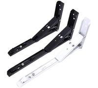 PZOFERLIN La formazione del personale Staffa pieghevole regolabile in acciaio inossidabile for mensole e tavoli da parete, confezione da 2(02)