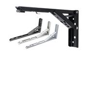 PZOFERLIN La formazione del personale Supporto pieghevole for mensola da parete da 8-14 pollici multicolore(Black 8 Inch)