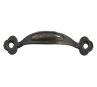 PZOFERLIN Maniglie per mobili Maniglie for porte antiche multicolori da 10 pezzi, maniglie for cassetti, dimensioni multiple, in lega di zinco(7.9cm-bronze)