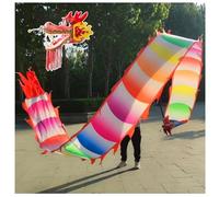 PZOFERLIN Nastro per Danza del Drago Nastro a Nastro Multicolore Lavabile Dragon Poi, Effetto Seta, Diverse Misure(10M)