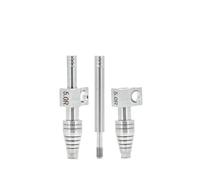 PZPSEQGM 10 pezzi di trasferimento in titanio Impressione di coping Abutments Compatibile con sistemi di impianti a vassoio chiuso aperto Strumenti di laboratorio dentale(GSPIS-5015R)