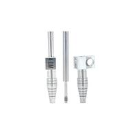 PZPSEQGM 10 pezzi di trasferimento in titanio Impressione di coping Abutments Compatibile con sistemi di impianti a vassoio chiuso aperto Strumenti di laboratorio dentale(GSPIM-4015M)