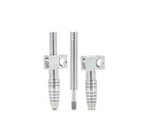 PZPSEQGM 10 pezzi di trasferimento in titanio Impressione di coping Abutments Compatibile con sistemi di impianti a vassoio chiuso aperto Strumenti di laboratorio dentale(GSPIS-4015R)