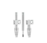PZPSEQGM 10 pezzi di trasferimento in titanio Impressione di coping Abutments Compatibile con sistemi di impianti a vassoio chiuso aperto Strumenti di laboratorio dentale(GSPIS-4515R)