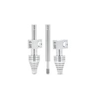 PZPSEQGM 10 pezzi di trasferimento in titanio Impressione di coping Abutments Compatibile con sistemi di impianti a vassoio chiuso aperto Strumenti di laboratorio dentale(GSPIS-6015R)