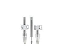 PZPSEQGM 10 pezzi di trasferimento in titanio Impressione di coping Abutments Compatibile con sistemi di impianti a vassoio chiuso aperto Strumenti di laboratorio dentale(GSPIS-4011R)