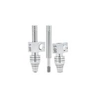 PZPSEQGM 10 pezzi di trasferimento in titanio Impressione di coping Abutments Compatibile con sistemi di impianti a vassoio chiuso aperto Strumenti di laboratorio dentale(GSPIS-5011R)