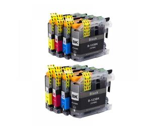 PZPSEQGM 16 cartucce di inchiostro compatibili con pacchetto per selezioni di stampanti MFC tra cui MFC-J4510DW MFC-J4610DW MFC-J4410DW MFC-J4710DW LC123 LC121(2set 8PK)