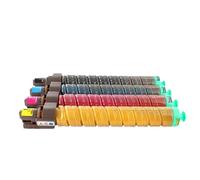 PZPSEQGM 4pcs 1set cartuccia toner compatibile per SPC820dn SPC820 SPC821DN Copia a colori BK 20000 pagine CMY 15000 Pagine funziona con stampanti serie SPC820