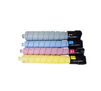 PZPSEQGM 4pcs 1set cartuccia toner compatibile VIC2271 per VI C2271 C3371 C4471 C5571 C6671 C7771 Stampanti includono tonalità di colore Black 450G e CMY 300G