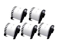 PZPSEQGM 5/10 roll DK-2205 22205 Etichetta Etichetta Terma 62mm x 30,48 m Compatibile con QL-500 500A 550 560 700 570VM 800N 600TD(DK-22205 10 Rolls)