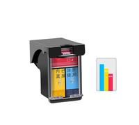 PZPSEQGM 653XL RIFFUITO CISS Compatibile con 653 Sostituzione della cartuccia a inchiostro per il vantaggio 'inchiostro Deskjet 6075 6475 Stampanti(1C)