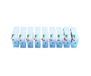 PZPSEQGM Cartucce di inchiostro ricaricabili 3800 con arco chip di ripristino automatico per stampante compatibile Stylus Pro 3800 3880 Parti di sostituzione(For 3800)