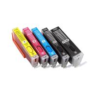 PZPSEQGM Cartucce di inchiostro universali CLI651 PGI-650 Compatibile con stampanti come MG5400 6460 7160 7560 5460 5560 6360 6660 MX726 926 IX7260 IP8760(5colos1set)
