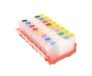 PZPSEQGM Cartucce d'inchiostro ricaricabili 8 colori o chip ARC autoreset compatibili con stampante - PRO9000 Pro 9000