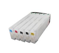 PZPSEQGM Cartuccia a inchiostro ricaricabile da 700 ml con chip resettabile compatibile con Stylus Pro 7700 9700 7710 9710 Stampanti(Y)