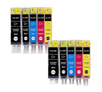 PZPSEQGM CARTUGHI DI INK 15PCS Compatibili con PGI-5 CLI-8 PGI5 CLI8 per IP4200 IP4300 IP4500 MP500 IP5200 MP530 MP600 MP610 MP800 Printers(2set 10PK)