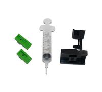 PZPSEQGM Clip cartuccia di ricarica inchiostro cuscinetti in gomma kit strumento per strumento compatibile con 652 664 27 28 56 57 60 74 75 92 93 94 95 96 97 98 99 100 Modelli di stampante(Option B)