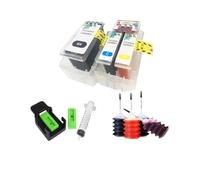 PZPSEQGM Kit di ricarica della cartuccia della stampante compatibile per Vilaxh 540 PG540 CL541 PG 540 XL CL 541 XL funziona con MG3150 MG3250 MG3550 MG4250(1set with tool)
